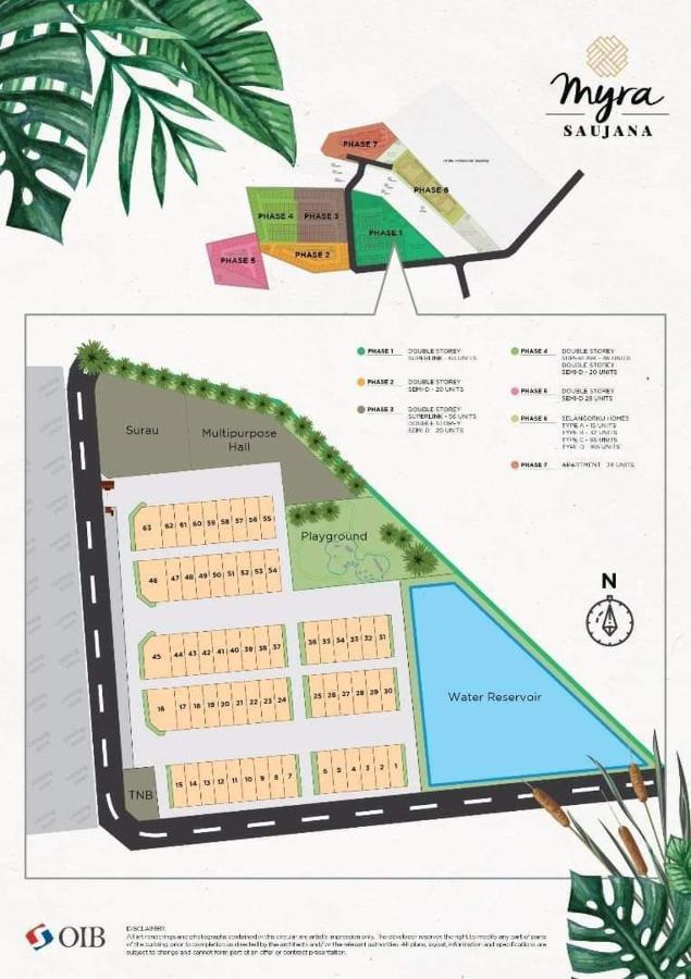 Faridz Homestay At Myra Saujana Kampong Simpang Empat المظهر الخارجي الصورة